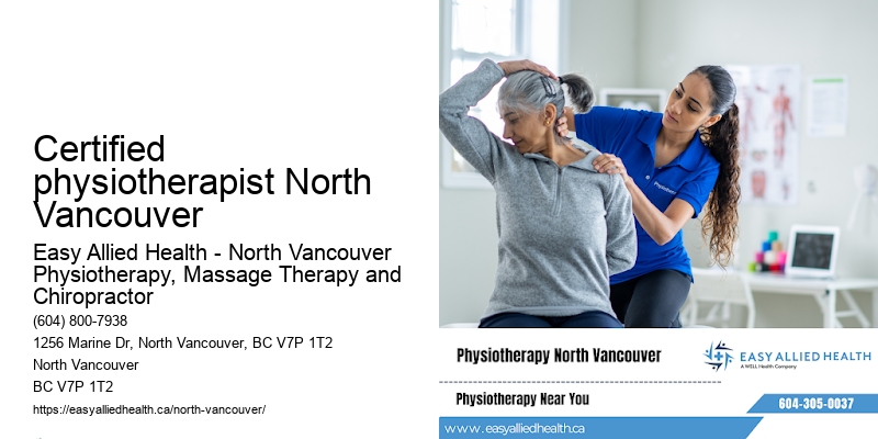 Certified physiotherapist North Vancouver