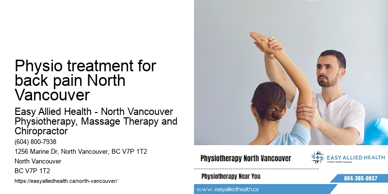 Physio treatment for back pain North Vancouver