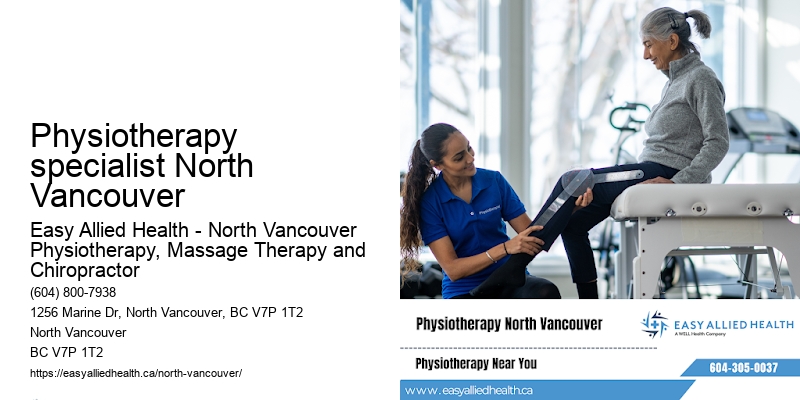 Physiotherapy specialist North Vancouver
