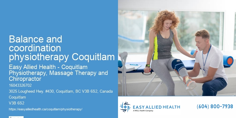 Physio Rehabilitation Programs Balance and coordination physiotherapy Coquitlam