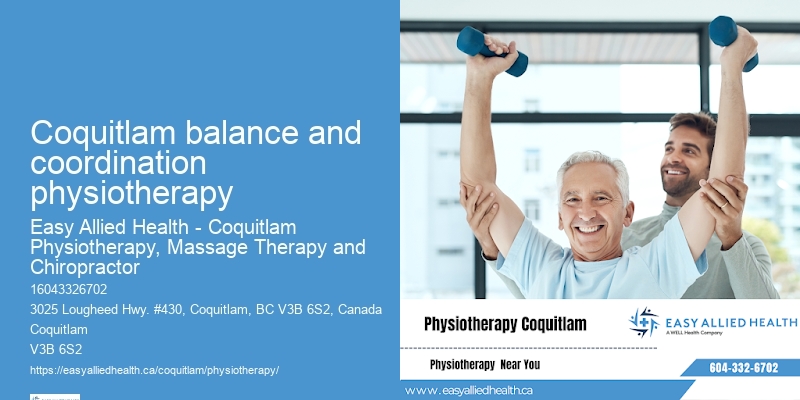 Physiotherapists Coquitlam balance and coordination physiotherapy