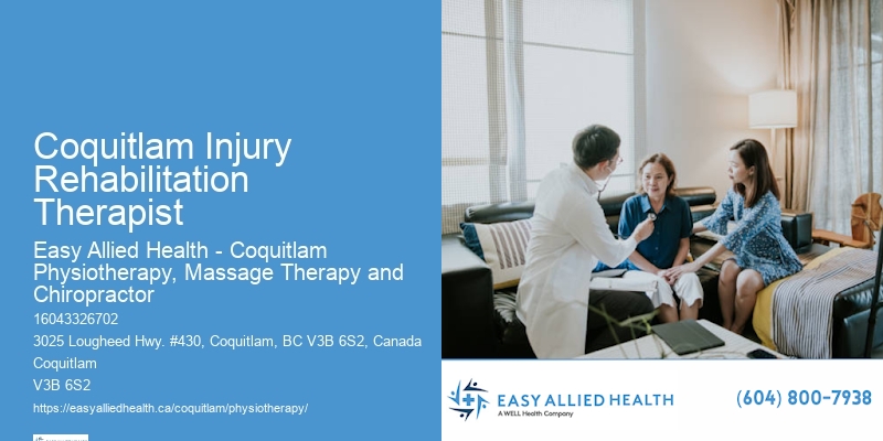 Leading Physiotherapists Coquitlam Injury Rehabilitation Therapist