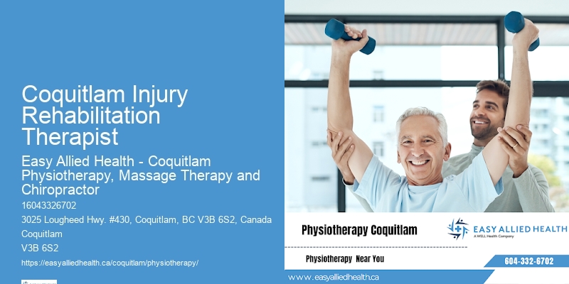Injury Recovery Coquitlam Injury Rehabilitation Therapist