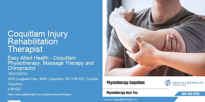 Coquitlam Injury Rehabilitation Therapist Specialized Physiotherapy Services