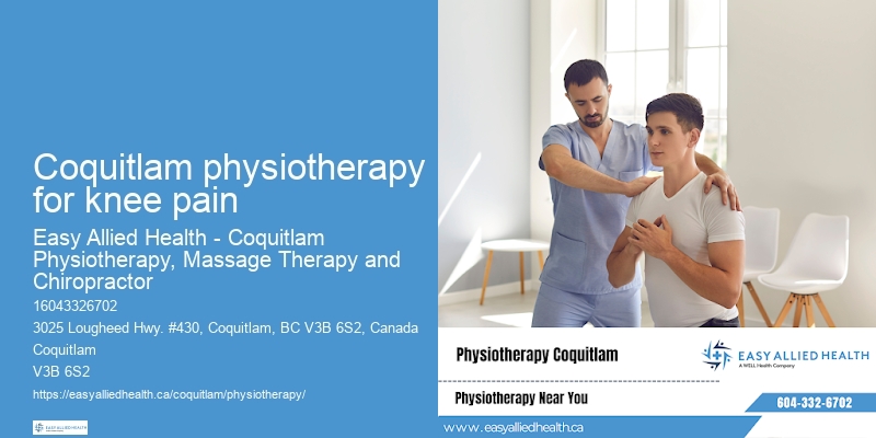 Coquitlam physiotherapy for knee pain Physical Therapy Professionals