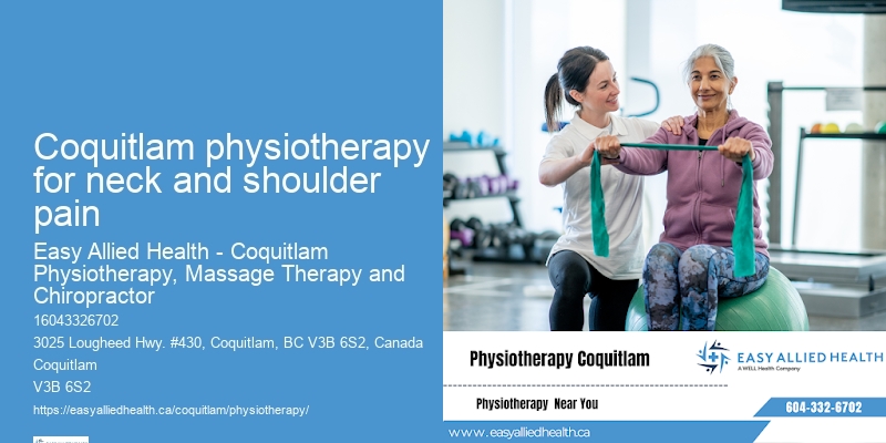 TMJ Physiotherapy Coquitlam physiotherapy for neck and shoulder pain