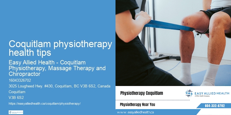 Coquitlam physiotherapy health tips physio clinics for sports injuries