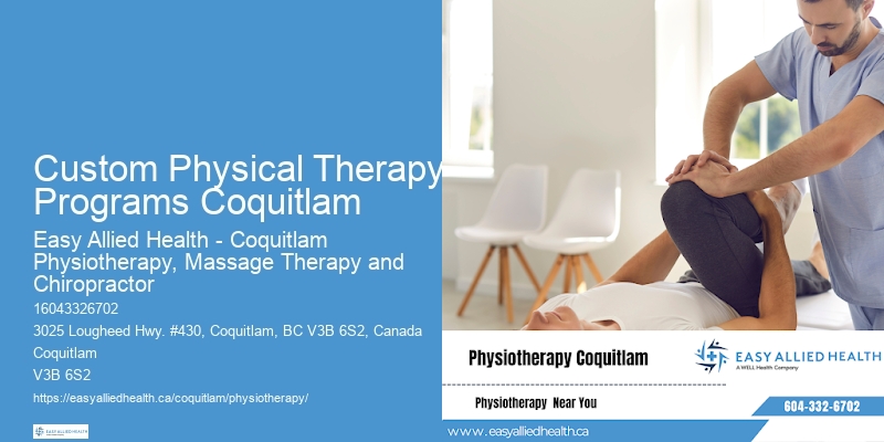 Custom Physical Therapy Programs Coquitlam Physical Therapy for Arthritis