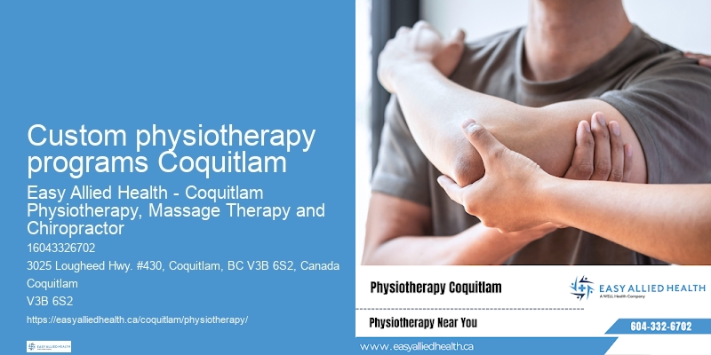 Affordable Physical Therapy Custom physiotherapy programs Coquitlam