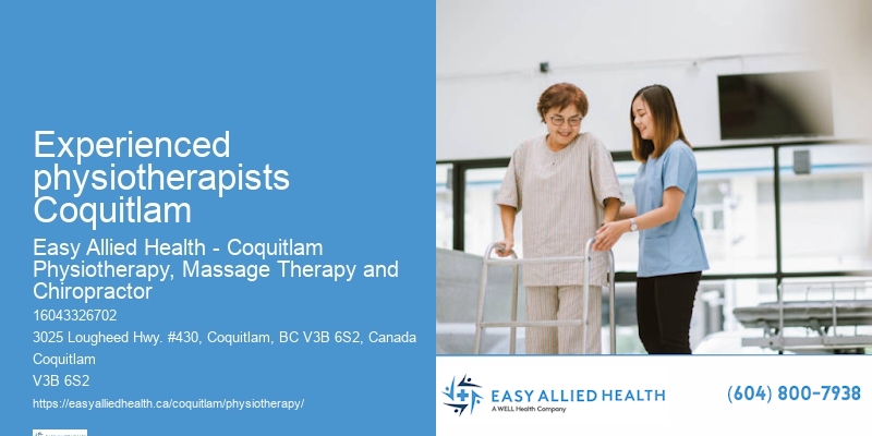 Physical Therapy Experts Experienced physiotherapists Coquitlam