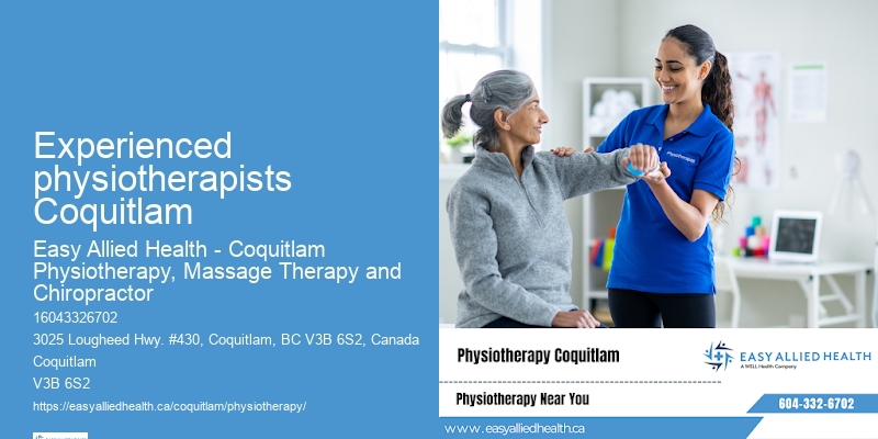 Custom Physiotherapy Experienced physiotherapists Coquitlam