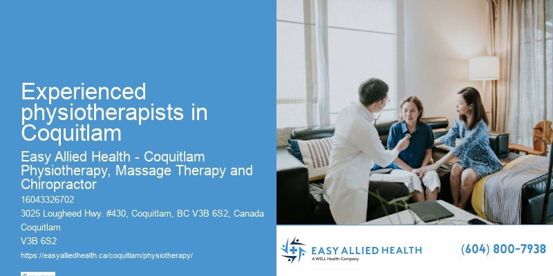 Pediatric Physio Experienced physiotherapists in Coquitlam