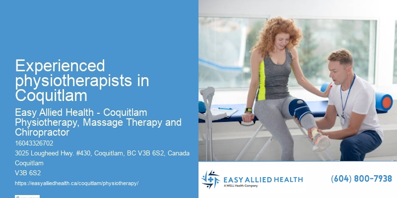 Experienced physiotherapists in Coquitlam Physio