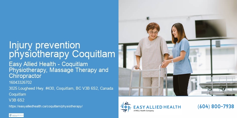 Injury prevention physiotherapy Coquitlam Customized Rehabilitation Plans