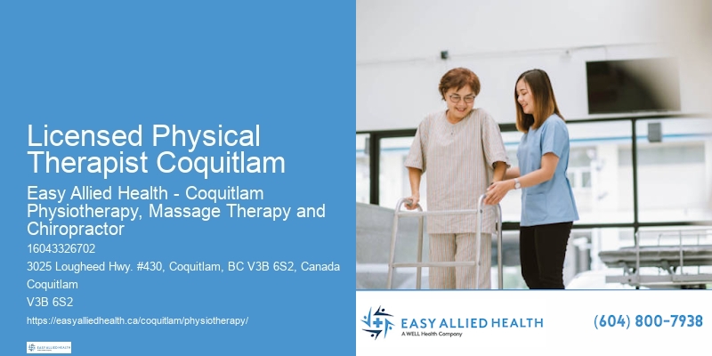 Trusted Physiotherapy Professionals Licensed Physical Therapist Coquitlam