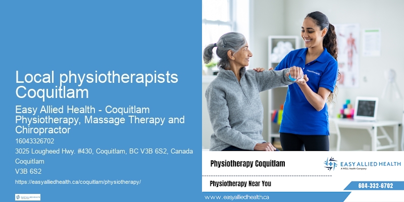 Physiotherapist for seniors Local physiotherapists Coquitlam