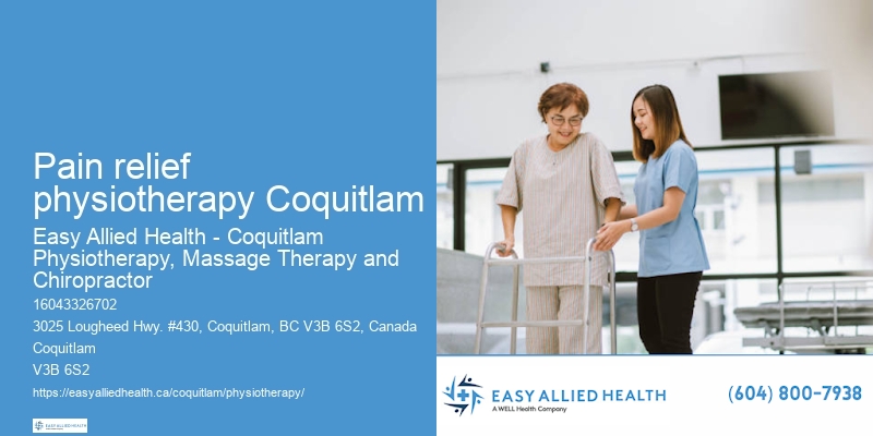 Leading Physiotherapy Pain relief physiotherapy Coquitlam