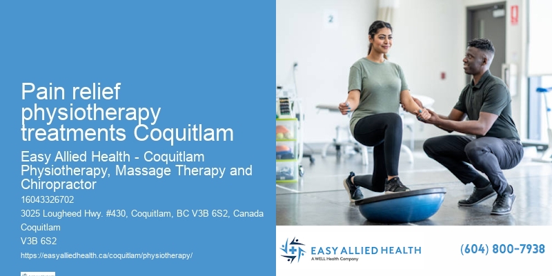 Comprehensive Physio Pain relief physiotherapy treatments Coquitlam