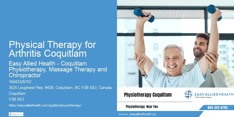 Complex Injury Physiotherapy Physical Therapy for Arthritis Coquitlam