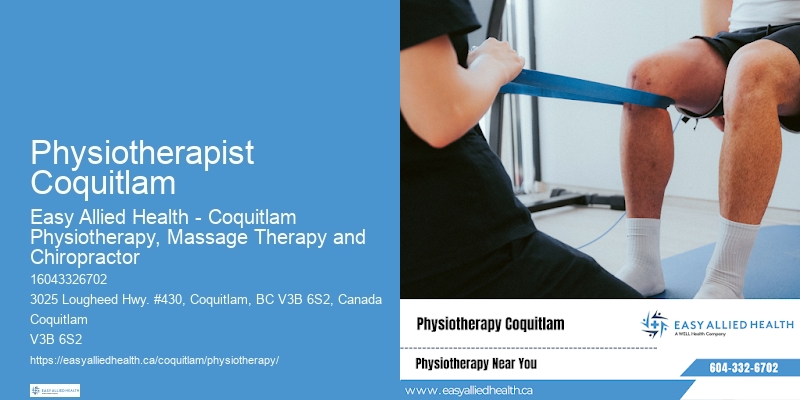 Best Physical Therapist in Physiotherapist Coquitlam