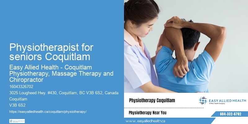 Physiotherapy for Muscle Strain Physiotherapist for seniors Coquitlam