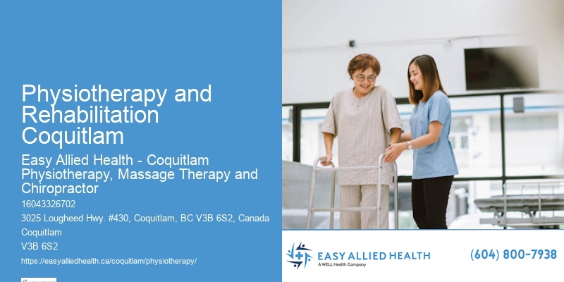 Physiotherapy Physiotherapy and Rehabilitation Coquitlam Experts