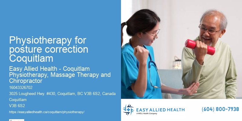 Personalized Physio Physiotherapy for posture correction Coquitlam