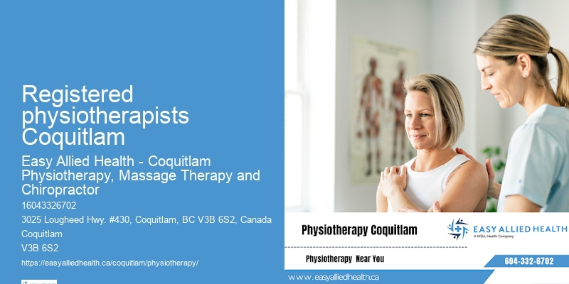 Physiotherapy Clinics Registered physiotherapists Coquitlam
