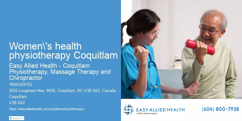 Expert Physiotherapy Care Women's health physiotherapy Coquitlam