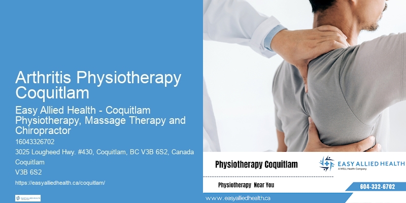 Arthritis Physiotherapy Coquitlam Physiotherapy for Joint Pain