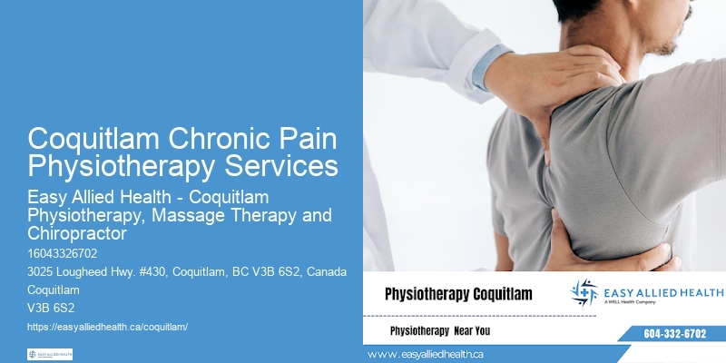 Acute Injury Physiotherapy Coquitlam Chronic Pain Physiotherapy Services
