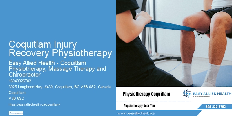 Coquitlam Injury Recovery Physiotherapy Physio for Mobility Issues
