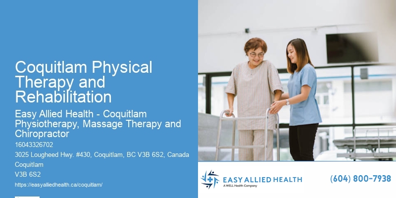 Geriatric Physiotherapy Coquitlam Physical Therapy and Rehabilitation
