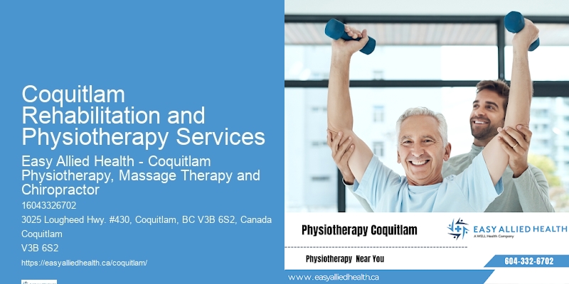 Coquitlam Rehabilitation and Physiotherapy Services Physiotherapy For Seniors