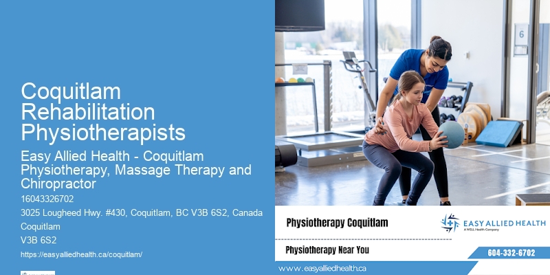 Physiotherapy Health Tips Coquitlam Rehabilitation Physiotherapists
