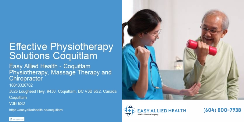 Effective Physiotherapy Solutions Coquitlam Physiotherapy for Chronic Pain Relief