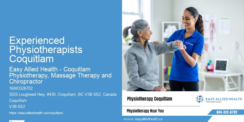 Experienced Physiotherapists Coquitlam Expert Physiotherapists