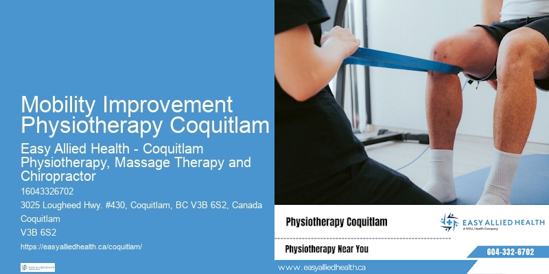 Tailored Rehab Programs Mobility Improvement Physiotherapy Coquitlam