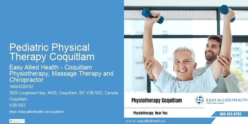 Pediatric Physical Therapy Coquitlam Physio Therapy Experts