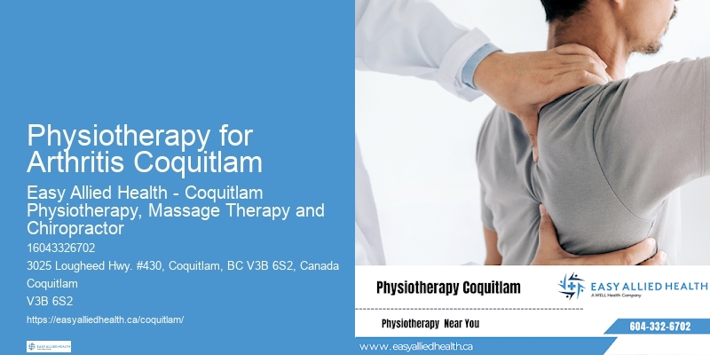 Physiotherapy for Arthritis Coquitlam Personalized Physio