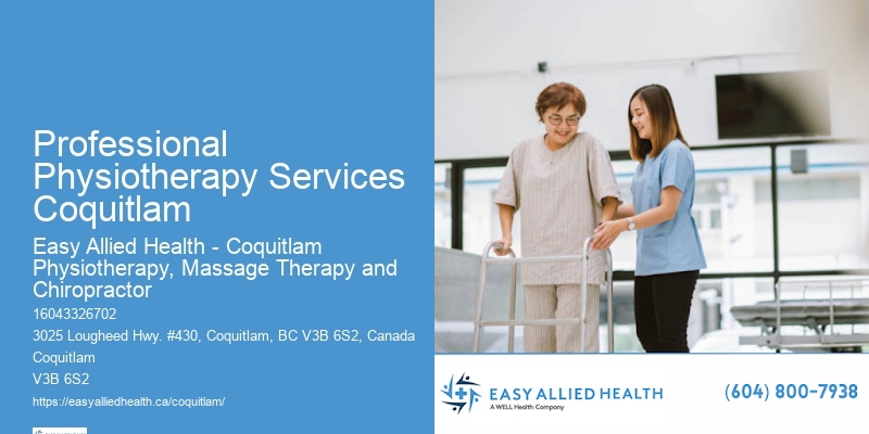 Comprehensive Rehab Professional Physiotherapy Services Coquitlam