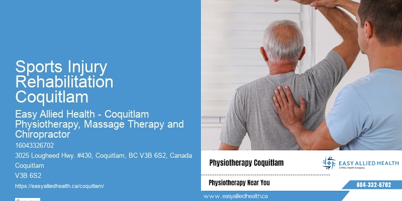 Customized Physiotherapy Plans Sports Injury Rehabilitation Coquitlam