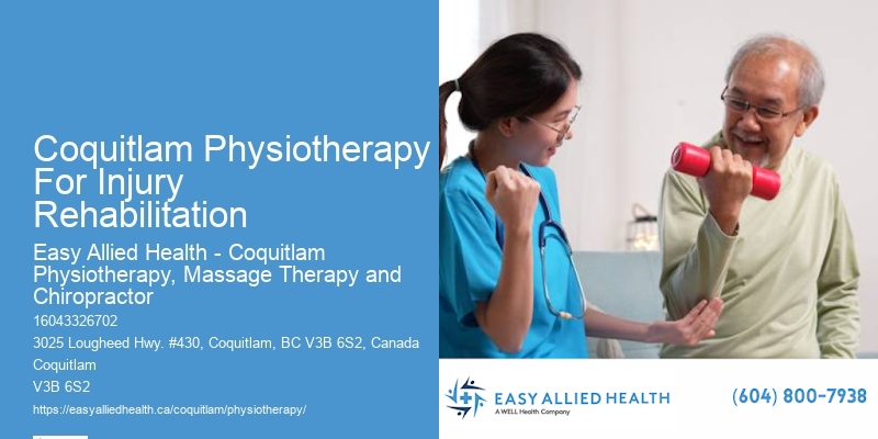 Coquitlam Physiotherapy For Injury Rehabilitation Physical Therapy For Movement Disorders
