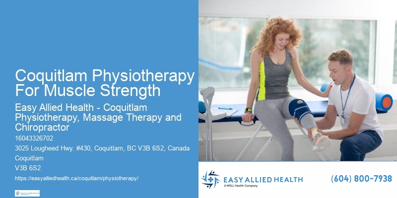 Coquitlam Physiotherapy For Muscle Strength Physiotherapists For Neck Injury Relief
