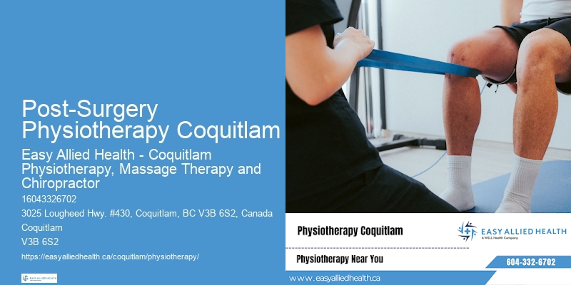 Post-Surgery Physiotherapy Coquitlam Therapeutic Exercise Programs