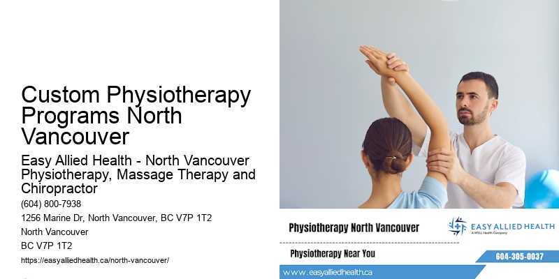 Custom Physiotherapy Programs North Vancouver