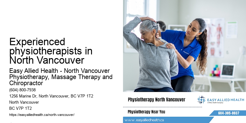 Experienced physiotherapists in North Vancouver
