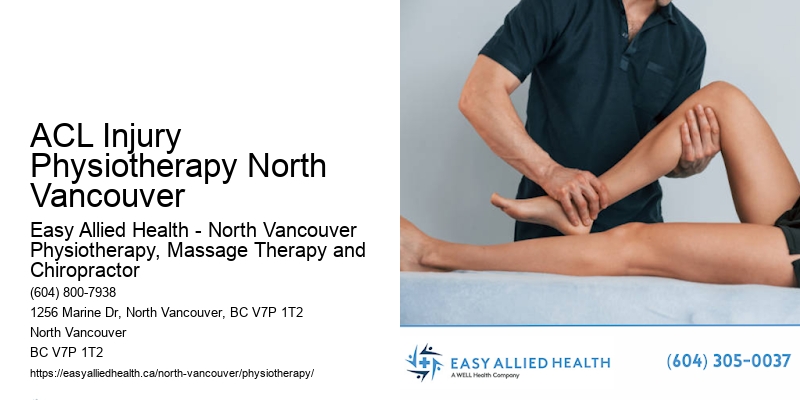 Lifestyle Physiotherapy ACL Injury Physiotherapy North Vancouver