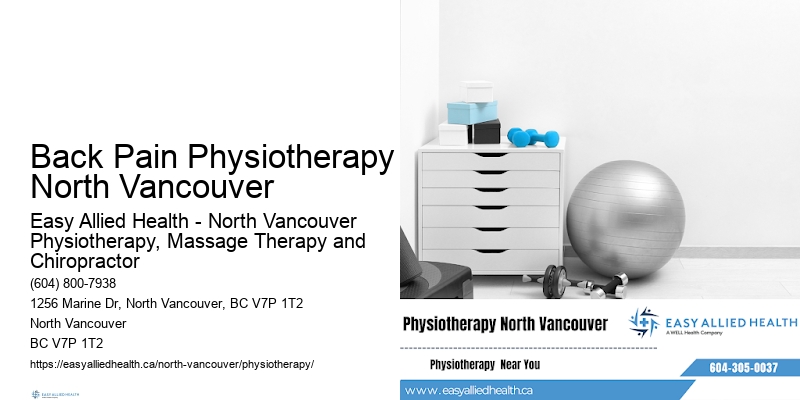 Child Physio Back Pain Physiotherapy North Vancouver
