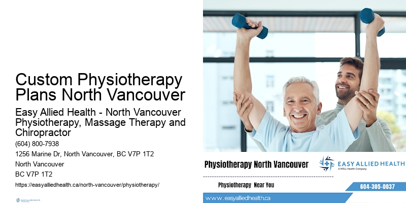 Muscle Recovery Custom Physiotherapy Plans North Vancouver